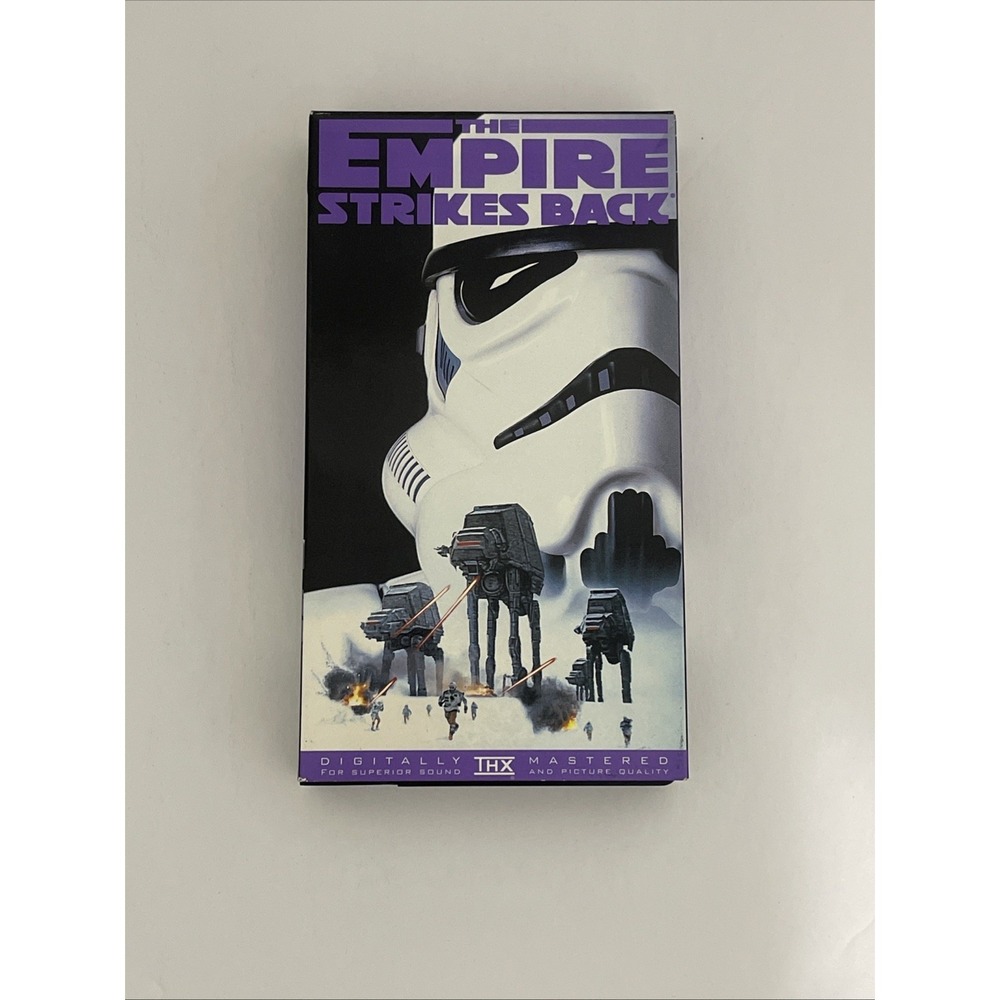 Star Wars Empire Strikes Back‎ VHS 1995 THX Digitally Mastered Pre-SE